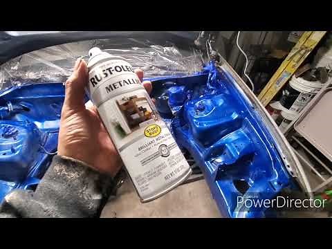 Cobalt Blue rustoleum 2k Clear SprayMax / DI61