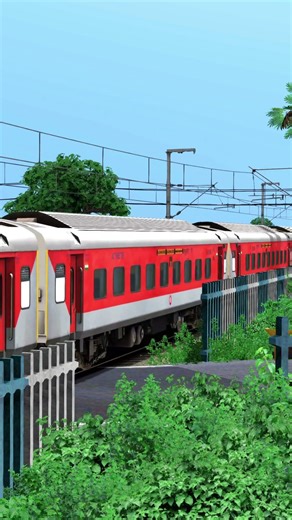 TRAIN HIGH SPEED CROSSING | TRAIN SIMULATOR #indianrailways #trainsimulator