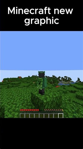 Minecraft old graphic vs new graphics!