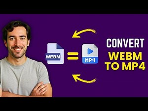 How to Convert WebM to MP4 (QUICK WAY)
