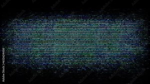 An overlay featuring a dark blue noise effect in a seamless loop.