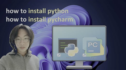 how to install python and pycharm