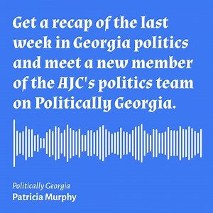 Meet Patricia Murphy, the newest member of the AJC politics team, and get a recap of the last week in Georgia politics: https://bit.ly/3d1iSdc?ecmp=cobbco&utm_medium=social&utm_source=cobb_fb #gapol | Cobb County News Now