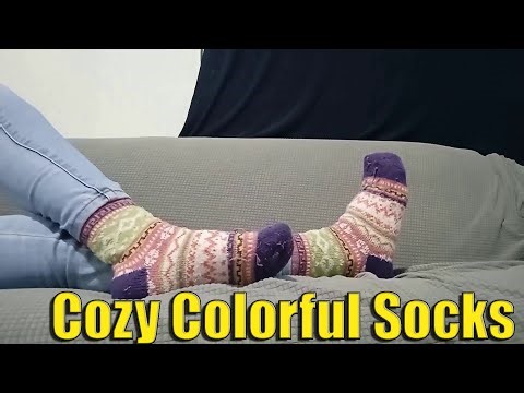 comfortable colorful socks
