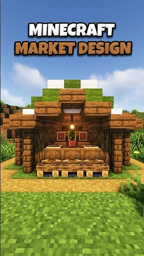 Minecraft Market Design Tutorial!