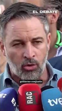 Santiago Abascal, en la II Marcha por la Dignidad: «Parece que Sánchez odia a los españoles»