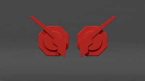 Protège-oreilles Kid Flash Cosplay : accessoire de costume de héros imprimé en 3D - Etsy France