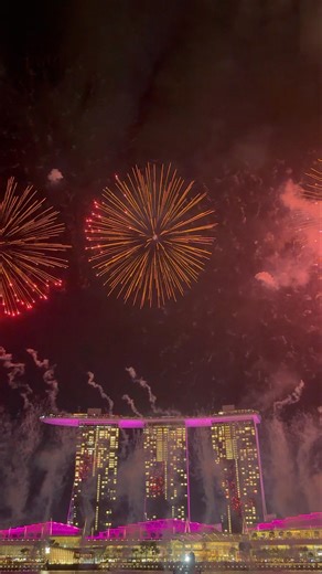 Most Beautiful Fireworks Display Singapore