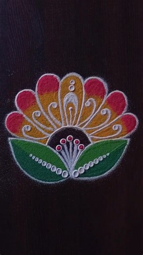 Dhanurmasam special rangoli | Simple side border designs | Nelaganta muggulu | Geethala muggulu