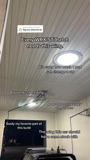 Enhance Your Subaru WRX/STi Hatch with Subie Supply Co Rear Roof Wing