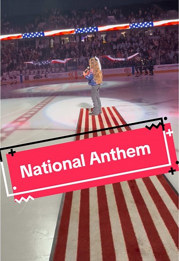 Alessandra Shines Singing the National Anthem