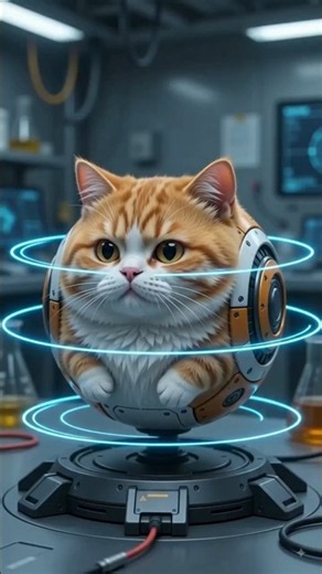​When the Cat Hacker Takes Control! 🐱💻 #Shorts #viral #love #catpilot#catvideos #aww #catai #reels