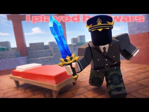 Playing roblox bedwars for the first time in two years and first time mobile!