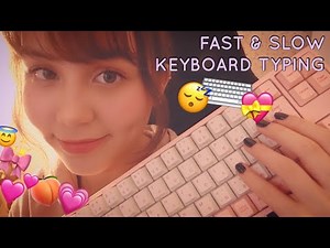 Sleepy Fast & Slow Clicky Mechanical Keyboard Typing & Whisper✨Varmilo