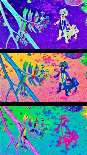 Munki's Blueberry Mission Impossible (Audio Warp + Negative Colors)