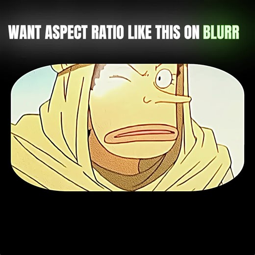 Aspect ratio on blurr #blurr #blurrtutorial #aspectratio #edittutorial #editing