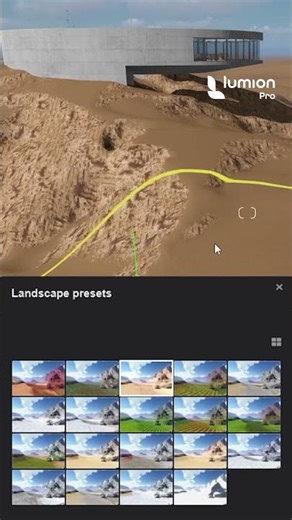Landscape presets 🌳