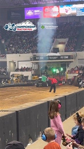 “Fully Loaded” Alcohol powered Super Stock Tractor driven by Jeff Hothem at the 2025 National Farm Machinery Show Championship Tractor Pull presented by Farm Credit Mid-America! #NFMS26 #TractorPulling #FarmShow #Louisville | Thurston Pulling Photos