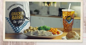 Your Cracker Barrel homestyle favorites, like Chicken n’ Dumplins are available for curbside, pick-up, or delivery. | Cracker Barrel Old Country Store