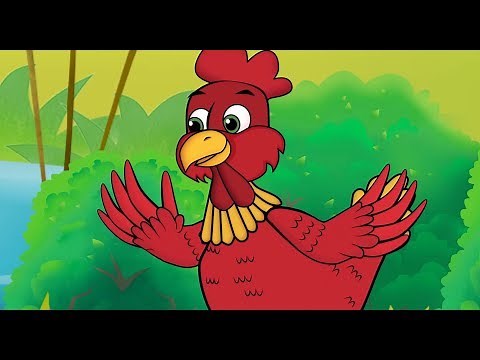 La Petite Poule Rousse | dessin animé en français avec Les P'tits z'Amis