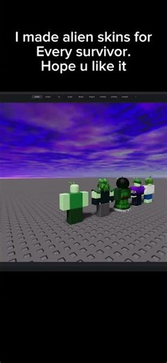 alien skins for all #roblox #forsaken
