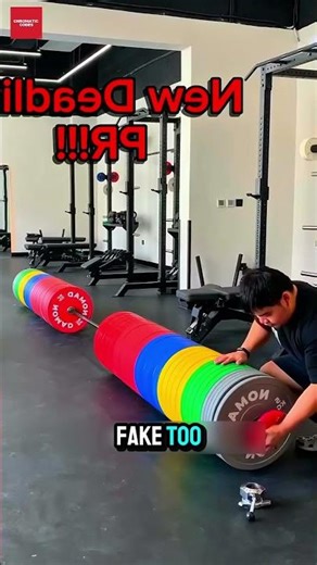 This man almost broke a world record by lifting 1,000 kg.
