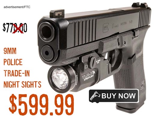 GLOCK G17 Gen5 9MM w/ Night Sights  Streamlight TLR-7 $599.99