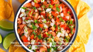 Pico de gallo recipe