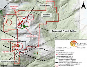 Progress Update for Goldrea's Cannonball Project in BC's "Golden Triangle"