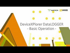 DeviceXPlorer DataLOGGER - Basic operation -