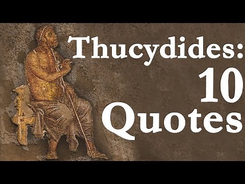 10 Insightful Thucydides Quotes