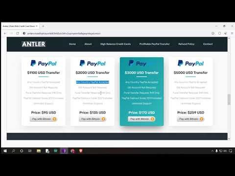 Get$2000 PayPal Fund Only @$99 on Dark Web!🔹Real Deep Web Store!