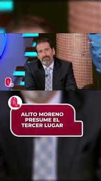 Alito Moreno presume el tercer lugar | #Shorts | Qué Importa