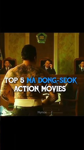 🎬 Top 5 Ma Dong-seok Movies 🔥💪 #kdrama #madongseok #TheGangstertheCoptheDevil #recommendations
