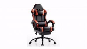 Gaming Chair - Comfortable Ergonomic Gaming Desk Chair - Adjustable Computer Chair Comfy Office Reclinable Lumbar Support (B1)