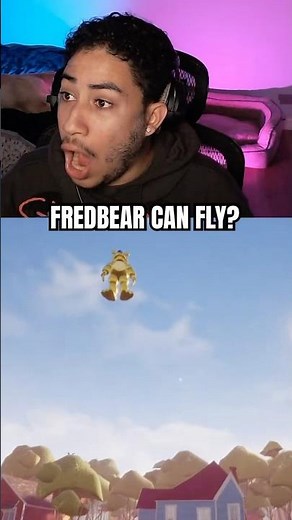 I didn’t expect Fredbear to start flying