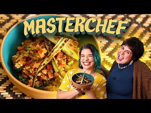 MASTERCHEF CHAMPION'S LUNCH with leftovers from the fridge Feat Gi Souza (Minute Recipes)