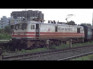 Starting of a Mammoth 5450HP WAP-5 (Three Phase Electric Locomotive ) - Indian Railways !!!!