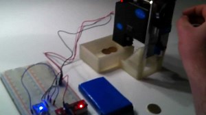 Programmable 4 Coin Acceptor in Action