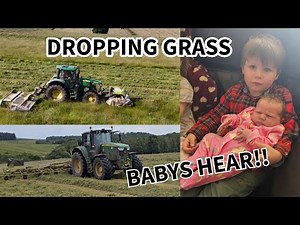 Part 1....Dropping grass!! Sneak preview of new arrival!!