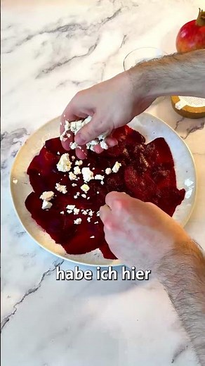 Beetroot carpaccio 👉 prepared in 5 minutes