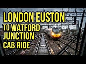 Driver's Eye View | London Euston to Watford Junction | West Coast Main Line Cab Ride #fyp #london