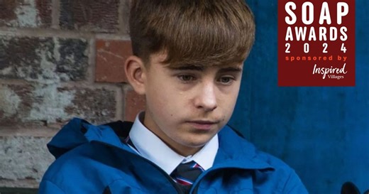 Corrie's Charlie Wrenshall reacts to "surreal" win at RadioTimes.com Soap Awards