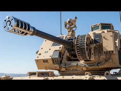 ALL NEW! US Army Reveal New Powerful 30mm Chain Gun M230LF Chain Gun