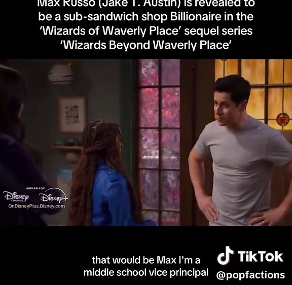 Max Russo Sub-Sandwich Shop Billionaire in Wizards Beyond Waverly Place