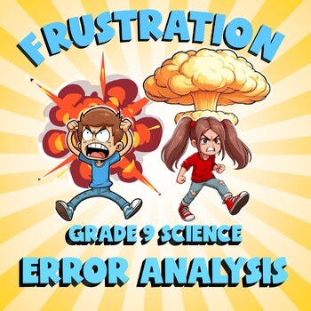 Error Analysis FRUSTRATION Science Game - No Prep Grade 9 Review