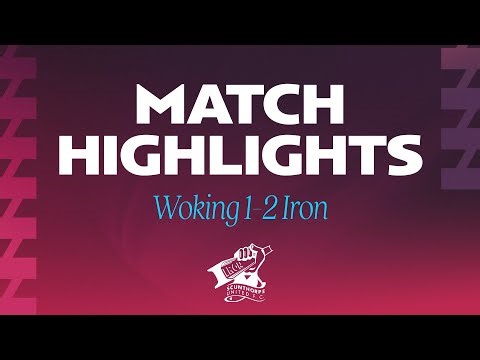 📺 MATCH ACTION: Woking 1-2 Iron