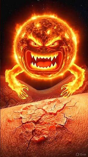Sun Moon Earth Power | Suraj Skin Damage, Prithvi Oxygen, Chand Mind Calm 3D Cinematic Animation 🌞🌍🌙