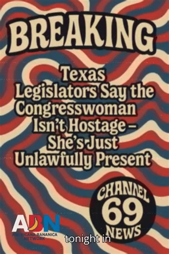 Texas Congress Woman Being Held Unlawfully Present! #satire #parody #music #politicalsatire