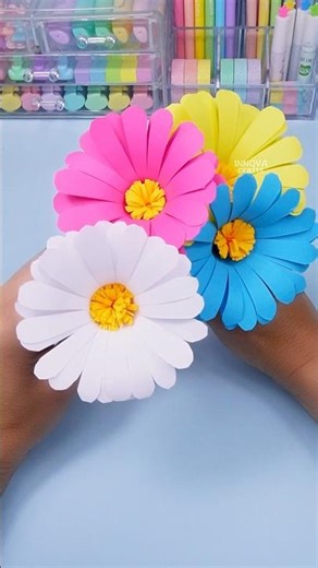 How to Make Paper Daisy #diy #craft